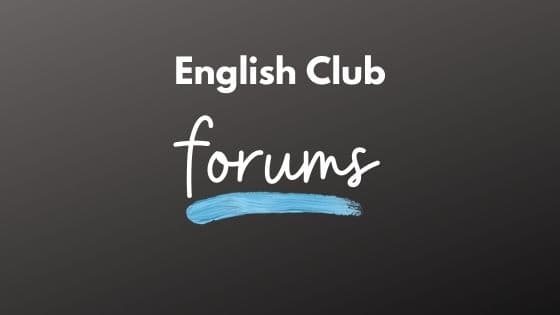 English Club Forums