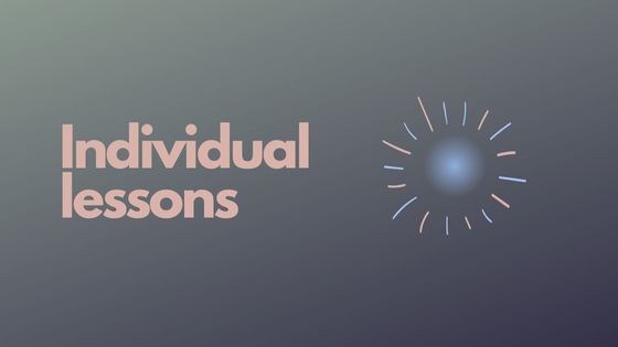 Individual English lessons